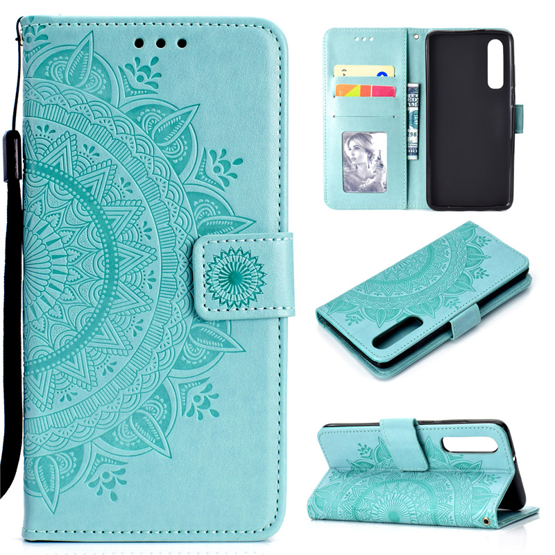 MANDALA Bao Da Thời Trang Cho Điện Thoại Samsung Note 10 Plus Note 9 Note 8 Note 4 Note 3