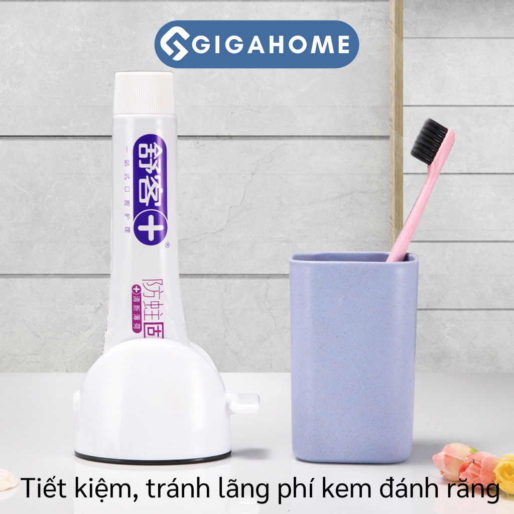 Dụng Cụ Nặn Kem Đánh Răng, Sữa Rửa Mặt GIGAHOME Bằng Nhựa, Giúp Tiết Kiệm 9450
