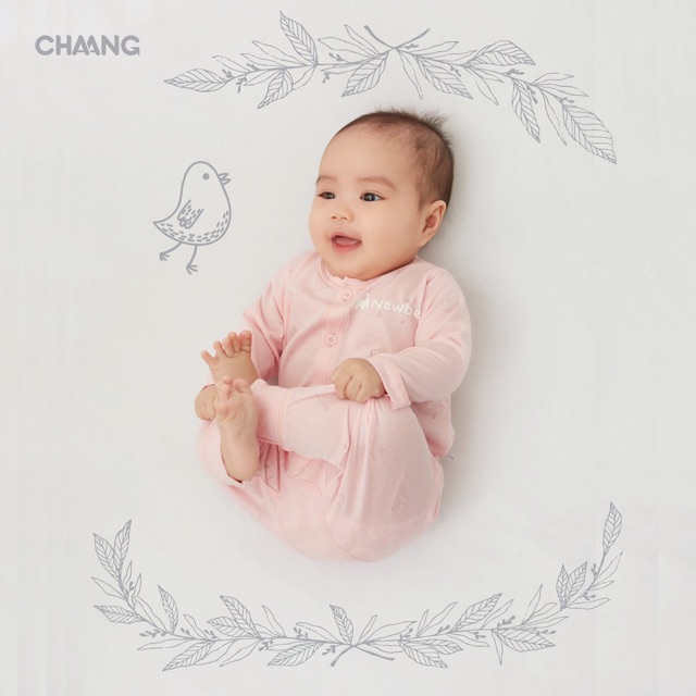 Bộ cài giữa sơ sinh Newbie Chaang