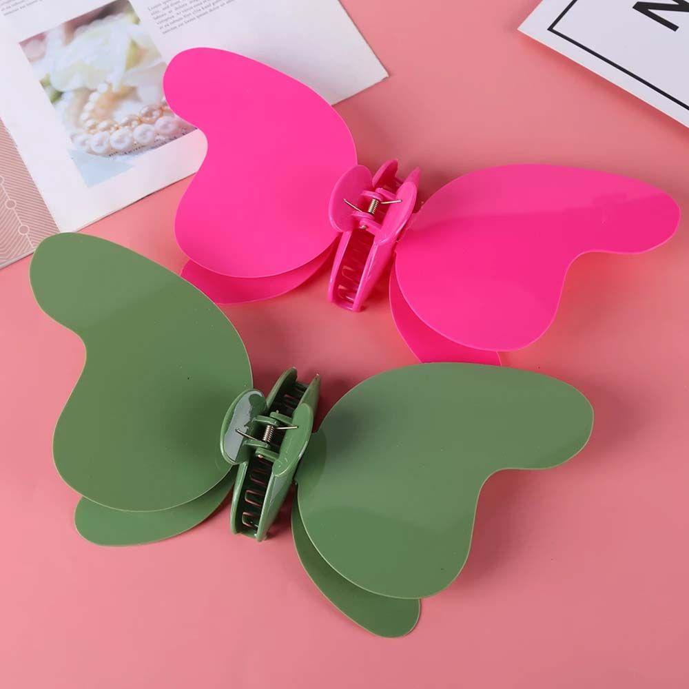 Kẹp Tóc Càng Cua Họa Tiết Hình Học / Cá Mập / Cá Mập Phong Cách Retro Thời Trang Cho Nữ