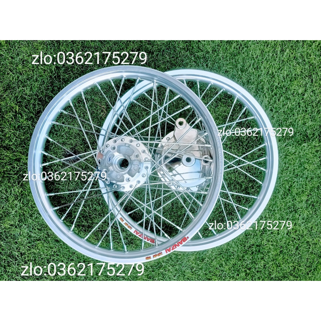 CẶP BÁNH CĂM WAVE ,DREAM TRƯỚC ĐĨA SAU ĐÙM  NIỀN NHÔM BAN ZAI THÁI, CĂM ĐÙM MẠ CROM LOẠI 1 KÈM MÁ ĐÙM