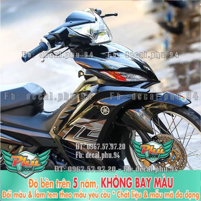 Tem rời EX 2011-2014 LC đen xám (P) -1