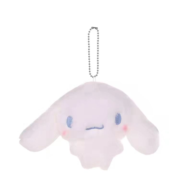 Túi Đựng Tiền Xu Mini Hình Cinnamoroll Phối Lông Dễ Thương