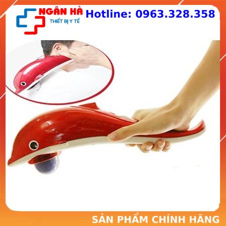 Máy massage cầm tay, Máy massage toàn thân, con cá heo 3 đầu dolpin