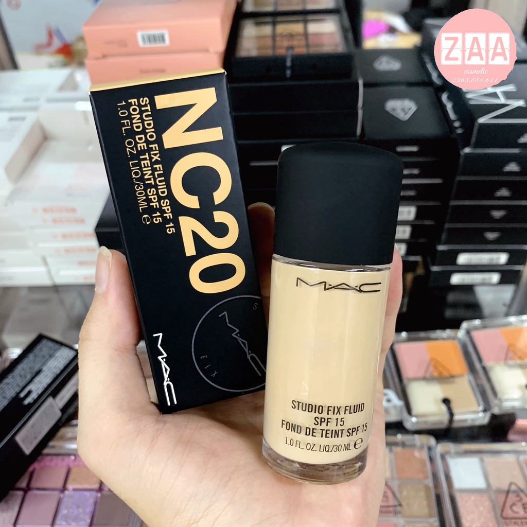 Kem nền MAC Studio Fix Fluid Foundation SPF15