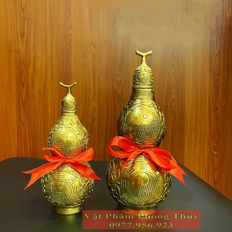 HỒ LÔ BÁT QUÁI ĐỒNG PHONG THUỶ 14cm -18cm