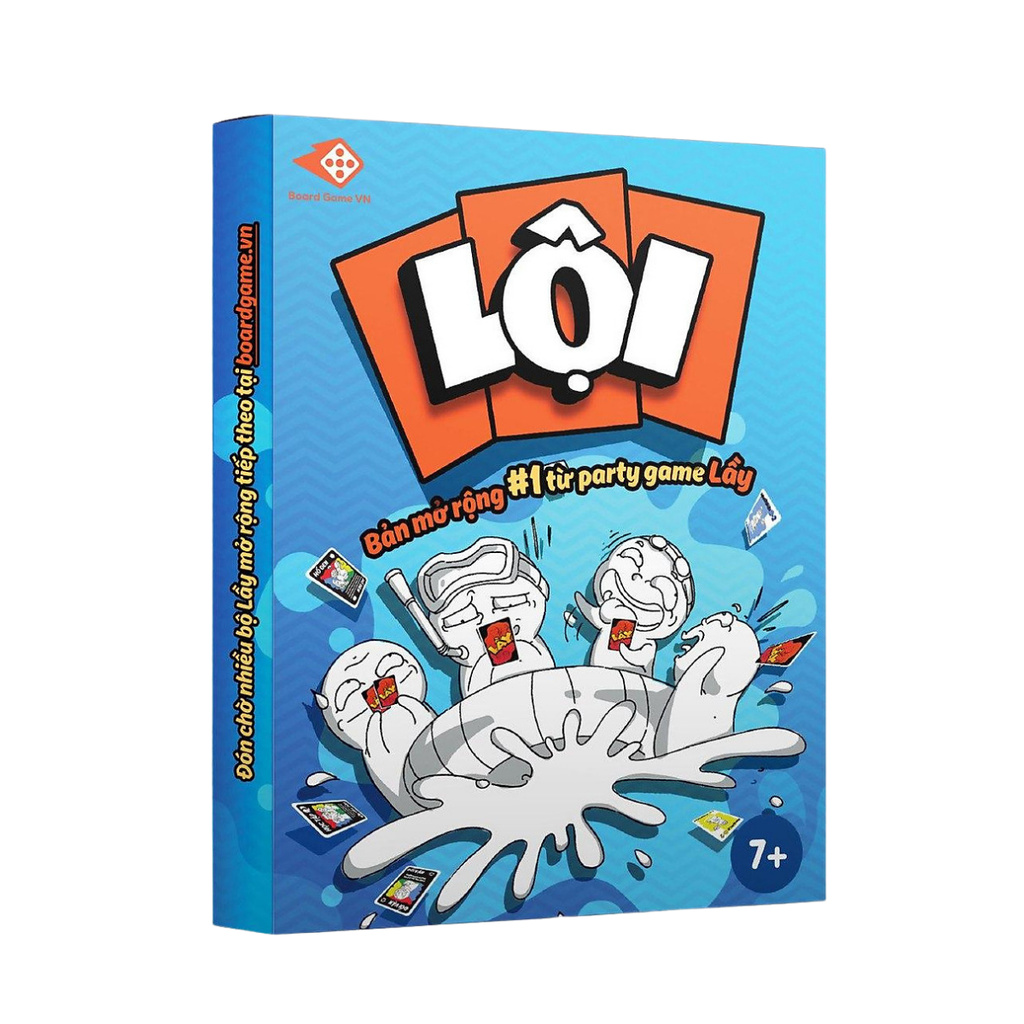 Combo 5 món board game thẻ bài Lầy Lội Lên - BoardgameVN