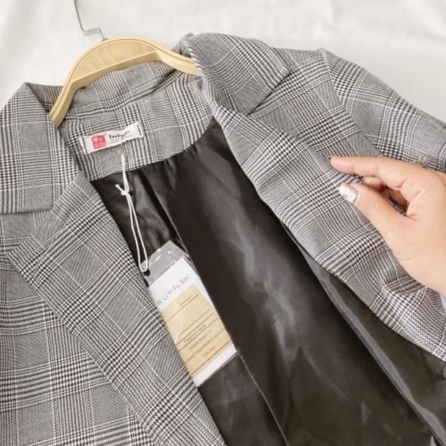 KHOÁC VEST CARO 4 NÚT