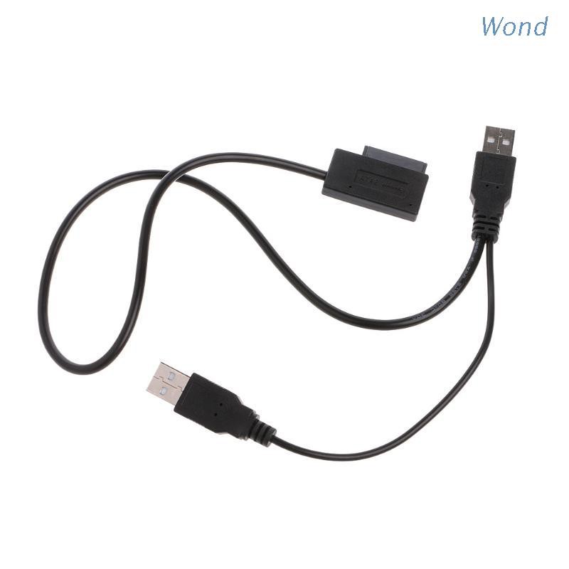 Cáp Chuyển Đổi Cổng Usb 2.0 Type A Sang 13pin (7 + 6) Sata Cho Cd-Rom Dvd-Rom | BigBuy360 - bigbuy360.vn