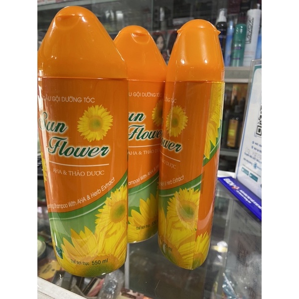 Dầu gội thảo dược  DHA hương dương 550ml
