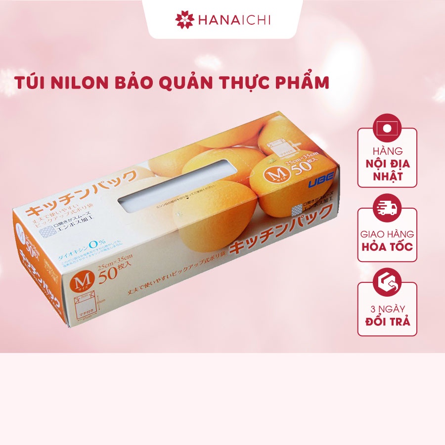 Set 50 Túi Nilong Bảo Quản Thực Phẩm Nhật Bản