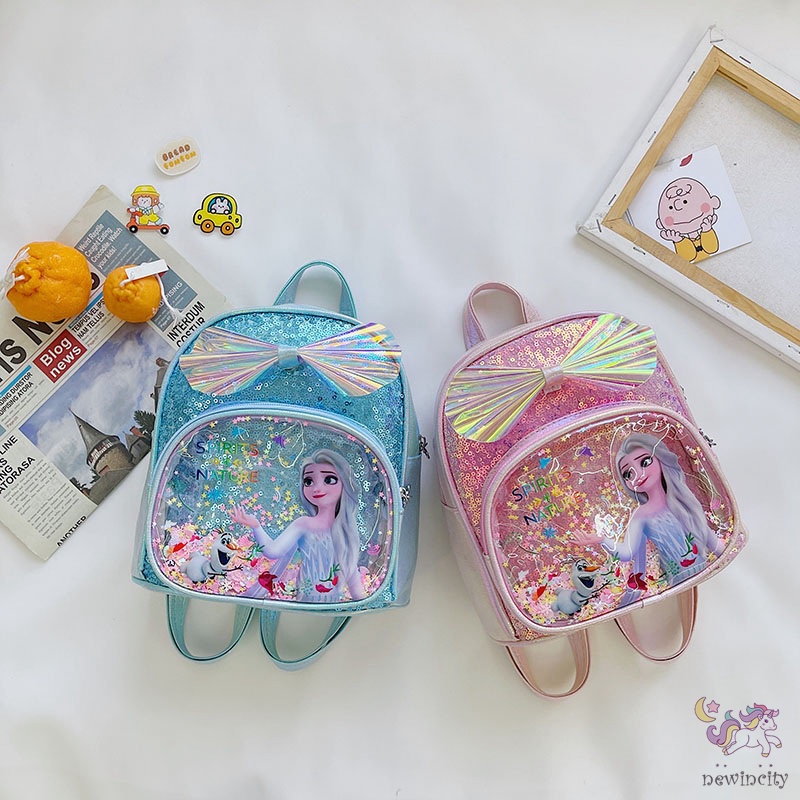 Balo đi học in hoạt hình thời trang Hàn Quốc cho bé gái