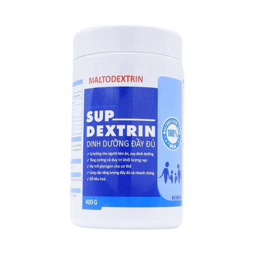 Bột Maltodextrin SUPDEXTRIN 400g - Bổ sung dinh dưỡng và năng lượng cao