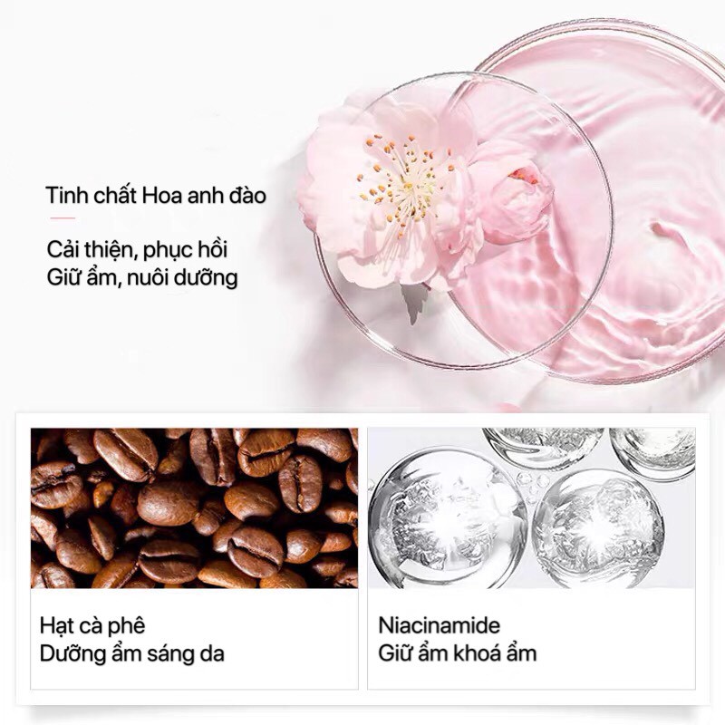 Kem mắt Hoa anh đào LAIKOU dưỡng ẩm giảm thâm quầng chống nhăn trẻ hóa vùng da mắt Japan Sakura Eye Cream LAIK20