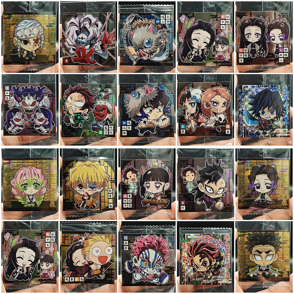 Thẻ nhân vật Sticker TCG Niformation Demon Slayer Kimetsu no Yaiba Deformed Seal Wafer Vol.5 - Bandai