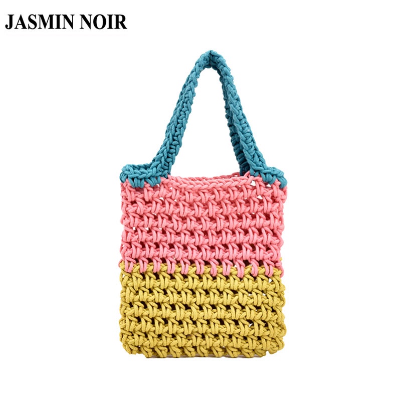 Túi xách JASMIN NOIR màu tương phản thời trang cho nữ