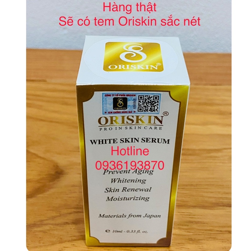 ✅ Serum Phục Hồi, Dưỡng Trắng Da Oriskin White Skin Serum Hộp 10ml