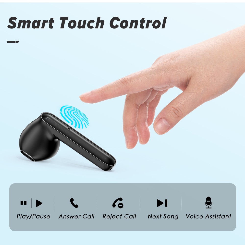 ZNT FreeBuds Tai Nghe Bluetooth Bluetooth 5.0 Tai Nghe Gắn Tai Không Dây Hi-Fi Âm Thanh Nổi Chống Mồ Hôi Tai Nghe V