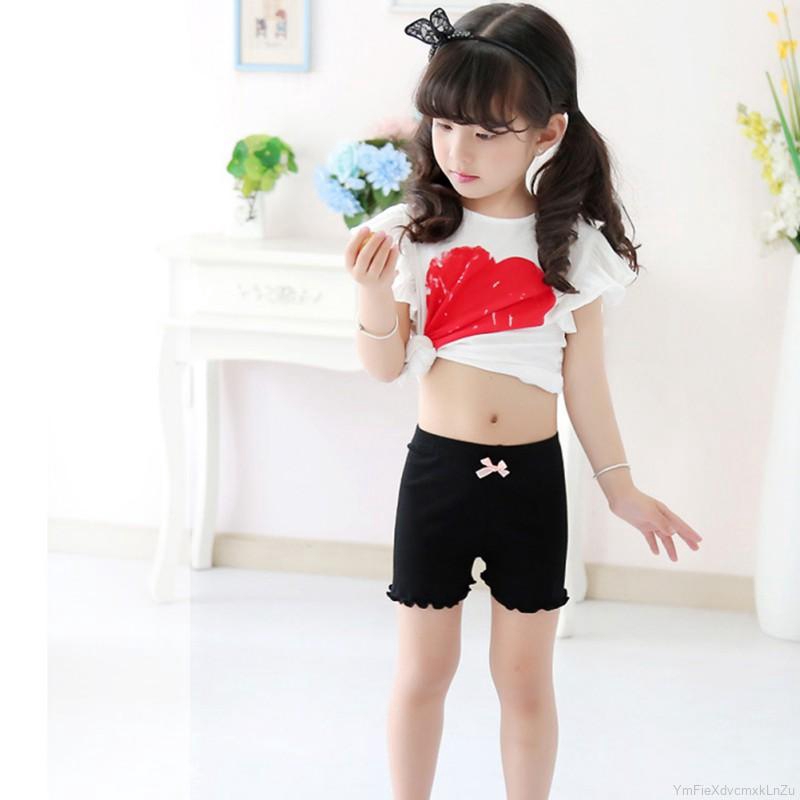 Quần short an toàn cho bé gái 3-12 tuổi