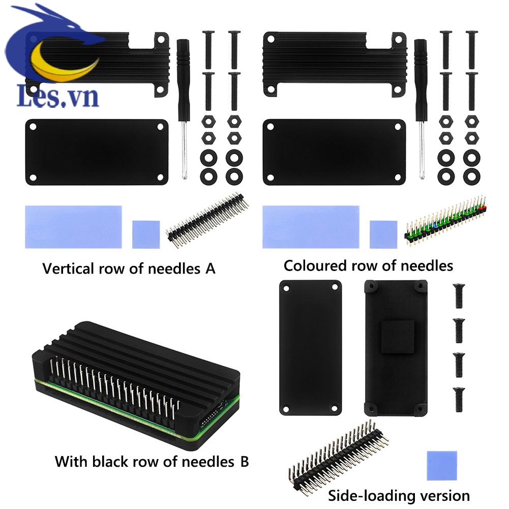 Bộ Vỏ Nhôm Tản Nhiệt Raspberry Pi Zero 2W Chuyên Dụng