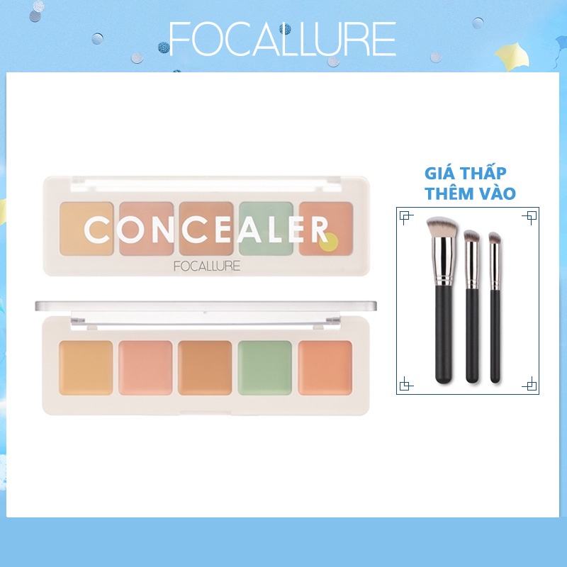 Bảng Kem Che Khuyết Điểm Focallure Độ Che Phủ Cao Chống Nước Lâu Trôi