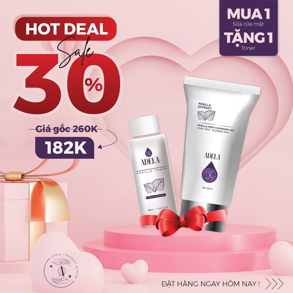 (TẶNG KÈM TONER LÁ TÍA TÔ 30ML)SỮA RỬA MẶT TÍA TÔ SẠCH SÂU MÁT LẠNH THÔNG THOÁNG | BigBuy360 - bigbuy360.vn