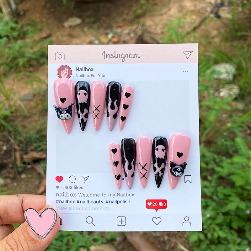 nailbox thiết kế ,móng úp giá rẻ