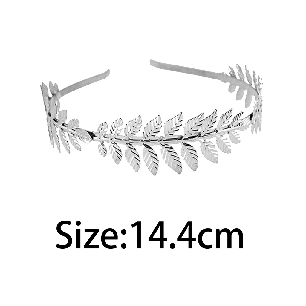 Băng đô cài tóc tạo hình lá cây thời trang cho nữ