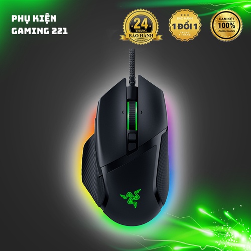 Chuột Máy Tính Có Dây - Razer Basilisk V3 (Chuyên game FPS) - Hàng Chính Hãng FPT