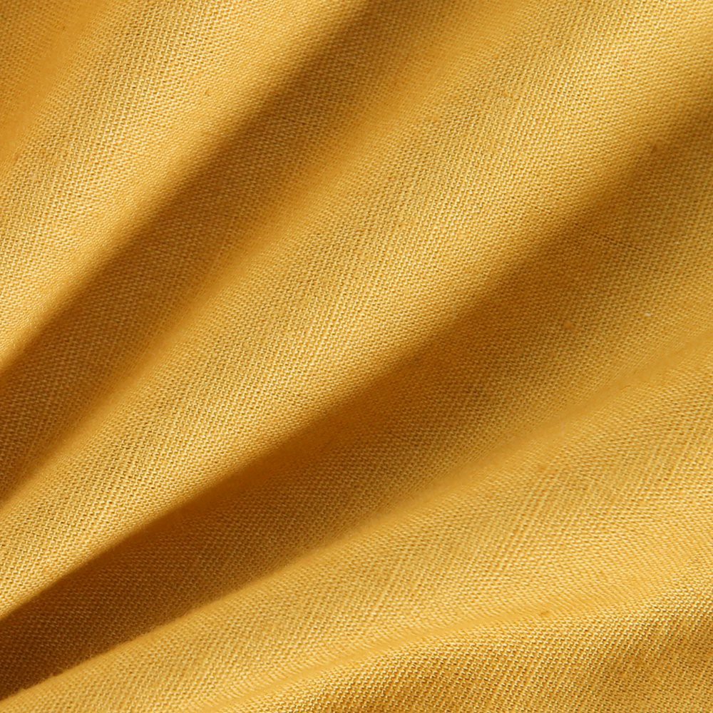 Bộ áo liền quần Sanlutoz vải cotton dáng không tay màu vàng dành cho bé