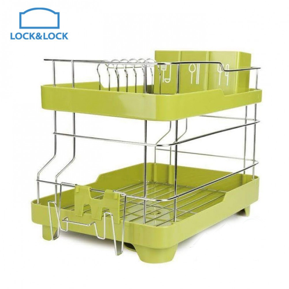 Kệ chén đĩa 2 tầng Lock&amp;Lock Dish-Rack LDR2001