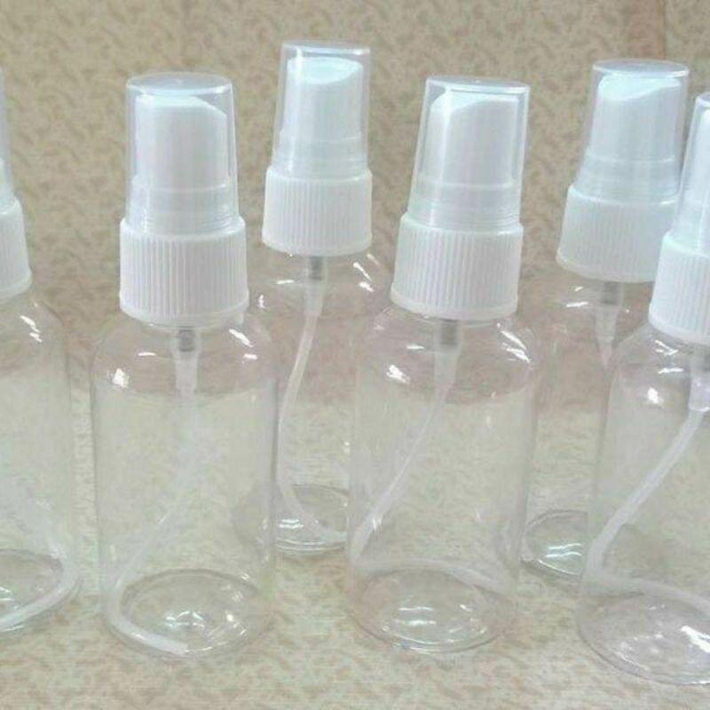 Bình phun sương trong suốt mini 50ml