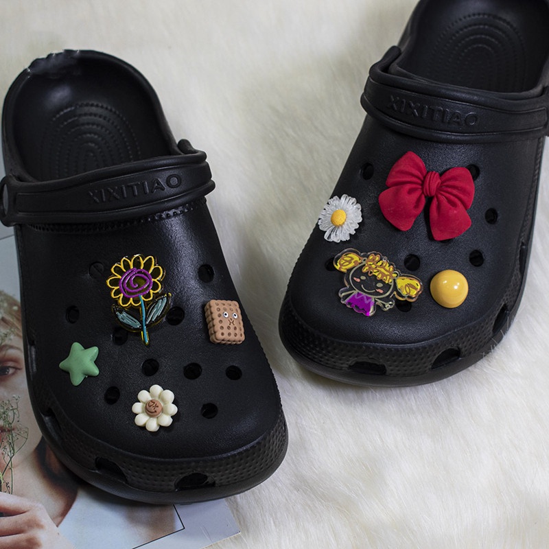 Phụ Kiện Trang Trí Giày Crocs Jibbitz Vừa Vặn DIY Dành Cho Nữ