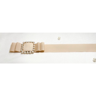 Đai váy - Belt nữ ( đai mặt ngọc vuông)