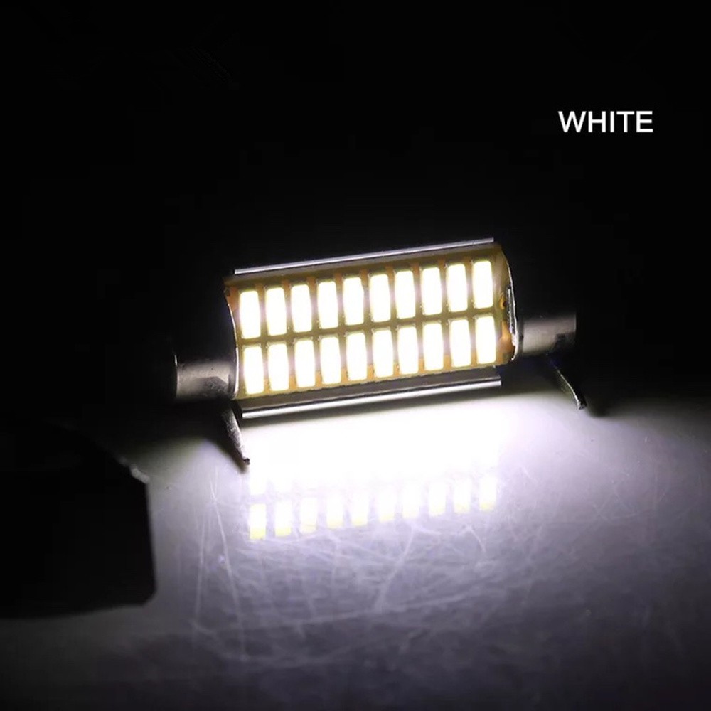 2 Đèn led thừng 2X C10W C5W 31mm 36mm 39mm 42mm cho nội thất đọc sách lỗi thiết kế tự do