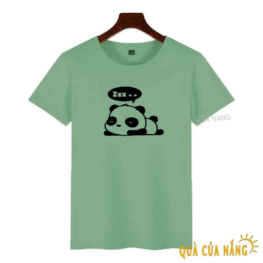 Áo Thun Nữ In Hình Panda Zzz.. Phong Cách AT-083 | BigBuy360 - bigbuy360.vn