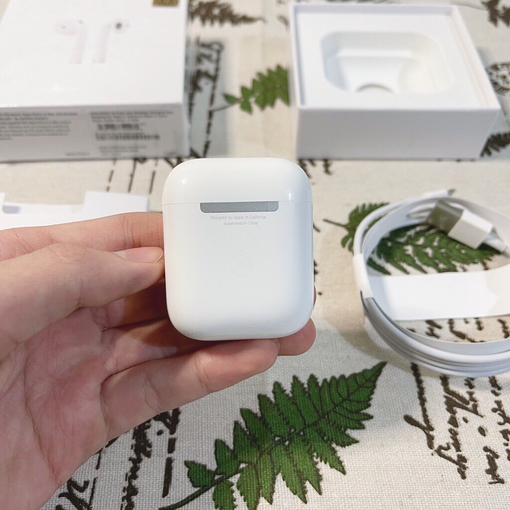 Tai Nghe Bluetooth Airpods 2  chip Jerry Full Chức Năng Đổi Tên ,Định Vị ,Sạc Không Dây,Bảo Hành 12 Tháng, Rep 1:1 | BigBuy360 - bigbuy360.vn