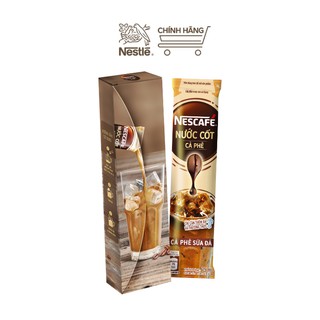 Mẫu dùng thử 1 que nước cốt cà phê sữa đá nescafe