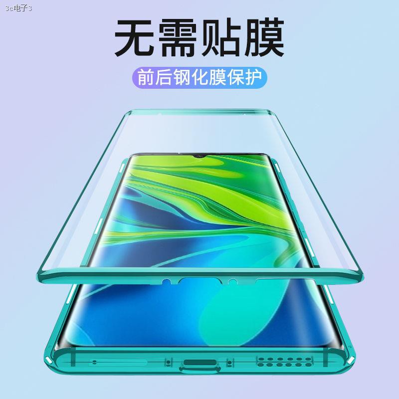 ☍▣✵Millet cc9pro Mobile Phone Case Glass hai mặt Kính nam châm Loại Pro Chống rơi Vỏ từ tính1