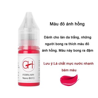 Mực môi GH mini 6ml
