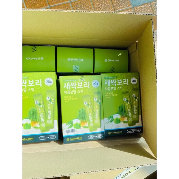 MẦM LÚA MẠCH NON VỊ MATCHA (gói 1g)