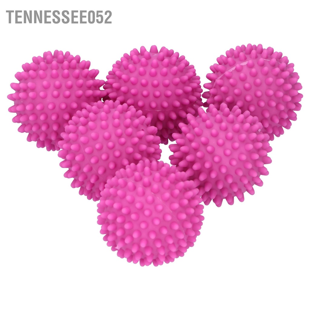 Tennessee052 12 Cái Bóng Giặt Có Thể Tái Sử Dụng Đồ Cụ Gia Màu Đỏ Hồng