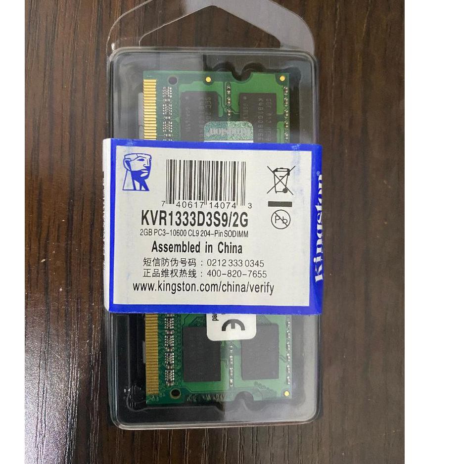 Ram Kingston Ddr3 2gb / 1333 Mhz 1.5v 2gb Cho Laptop | BigBuy360 - bigbuy360.vn
