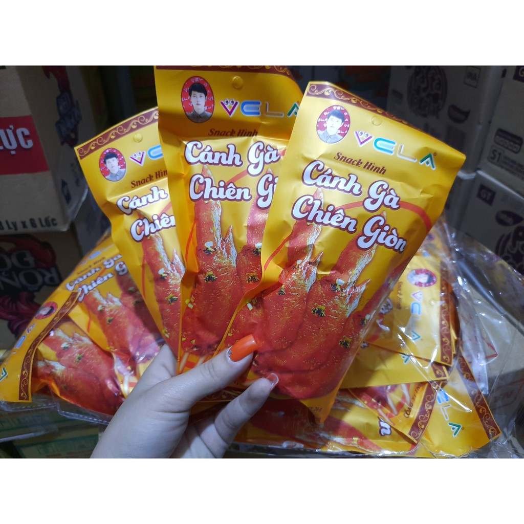 sét 30 gói snack cánh gà chiên giòn SỈ LẺ ĐỒ ĂN VẶT