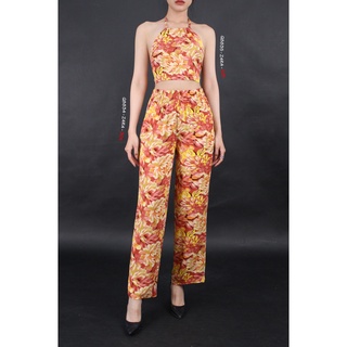 Q9739 - Áo yếm croptop cột sau hở lưng