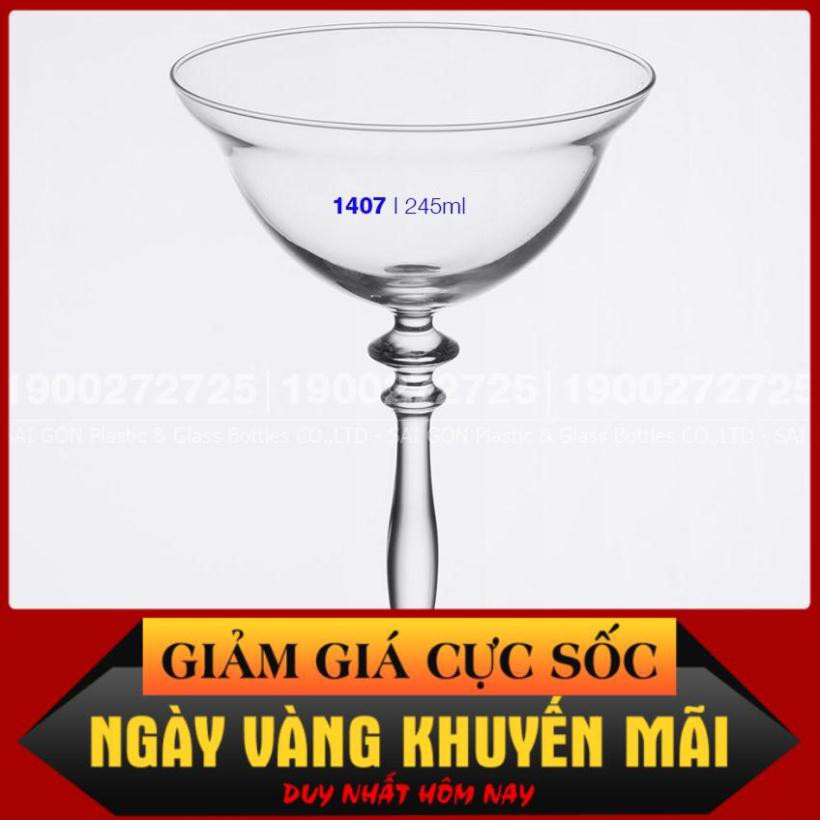 [HÀNG CAO CẤP] Ly Thủy Tinh Cao Cấp Vintage Gin Coupe 245ml | Nhập khẩu E.U