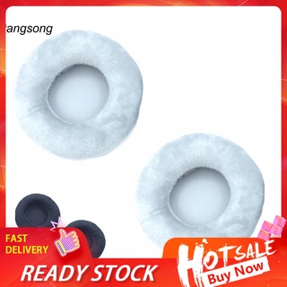 1 cặp miếng đệm tai nghe thay thế bằng vải nhung mềm mại thoải mái