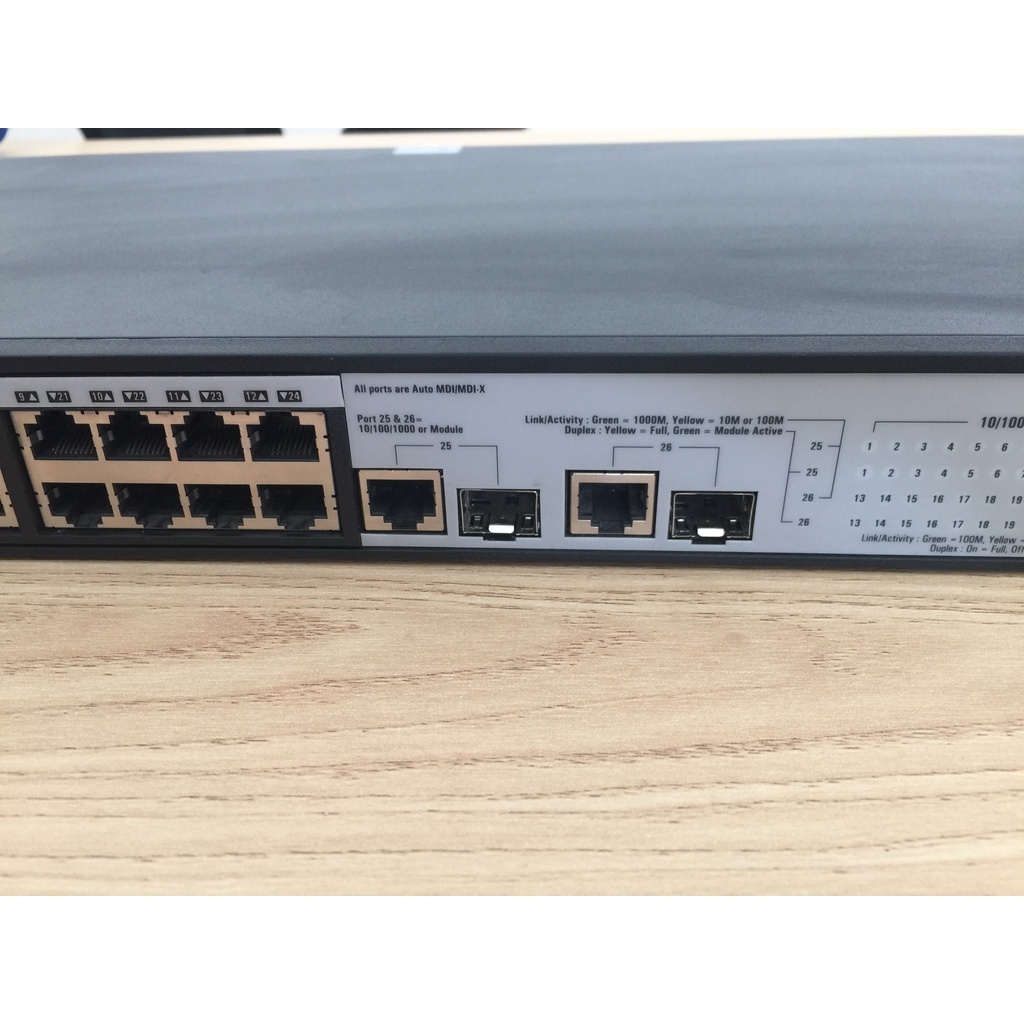 Bộ Chuyển Mạch Switch HP 1905-24-PoE  JD992A