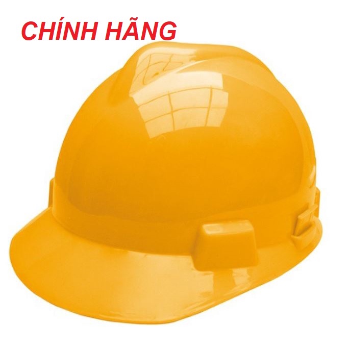 ĐỒ NGHỀ INGCO Nón bảo hộ (vàng) HSH01 (Cam kết Chính Hãng 100%)