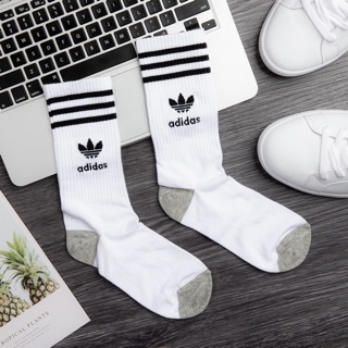 Tất Vớ Dài 3 Sọc cotton 100%